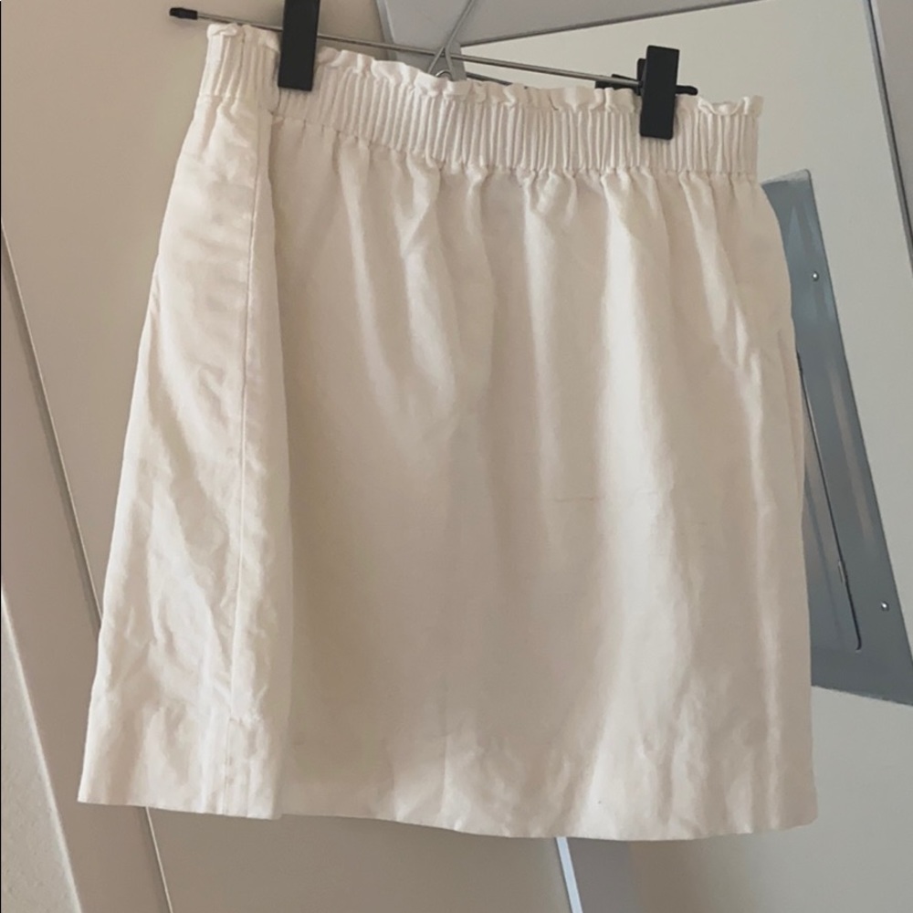 J.Crew White Skirt